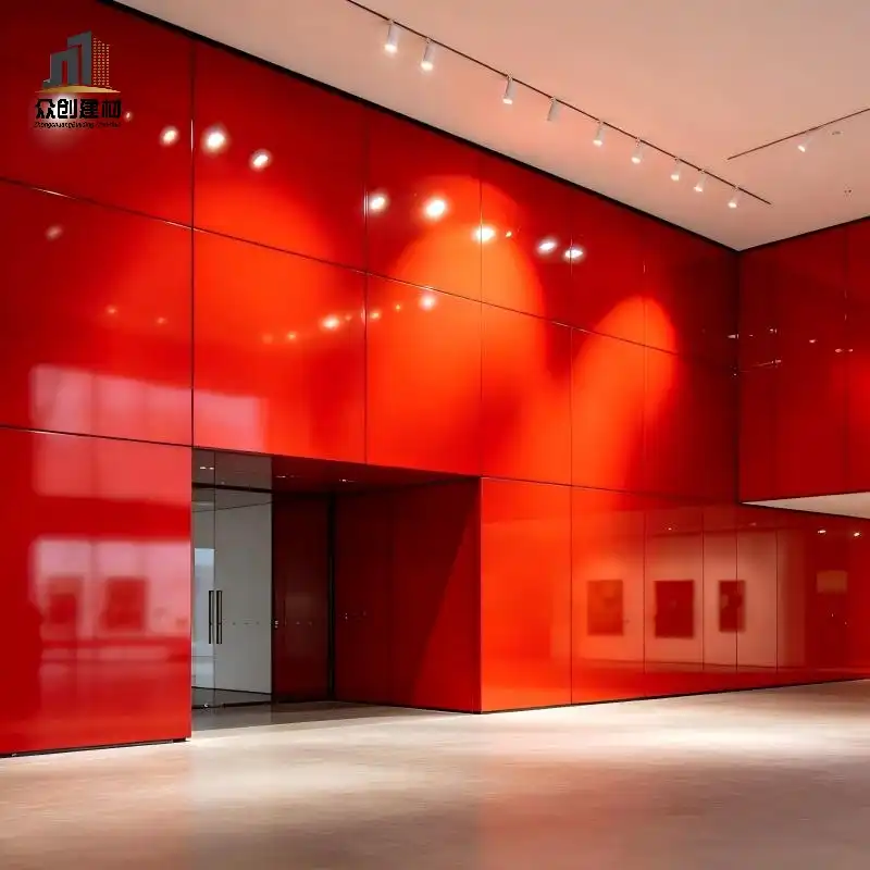 Porcelain Enamel Aluminum Curtain Wall Panel